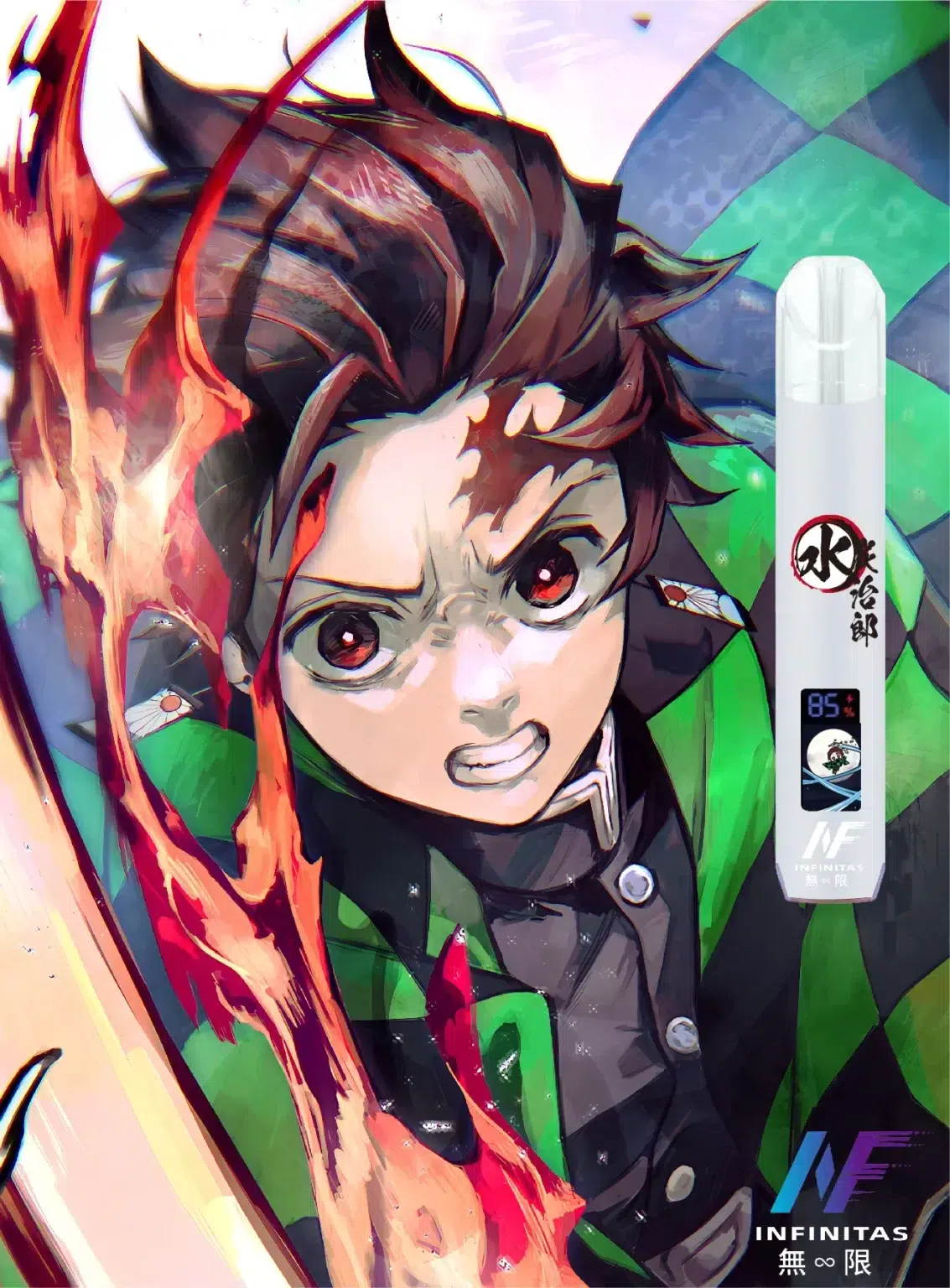 INF 鬼滅之刃主機 外觀設計